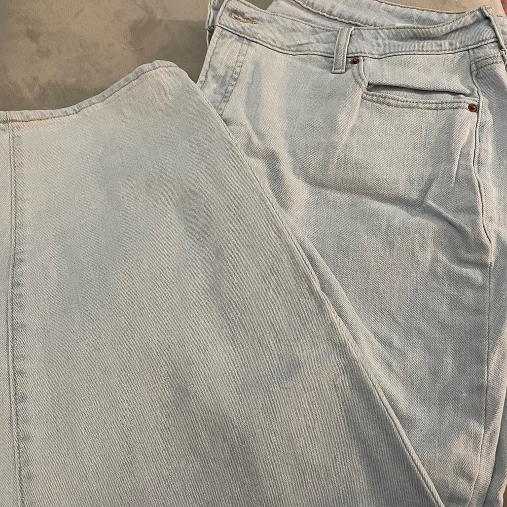 Old Navy pale blue jeans